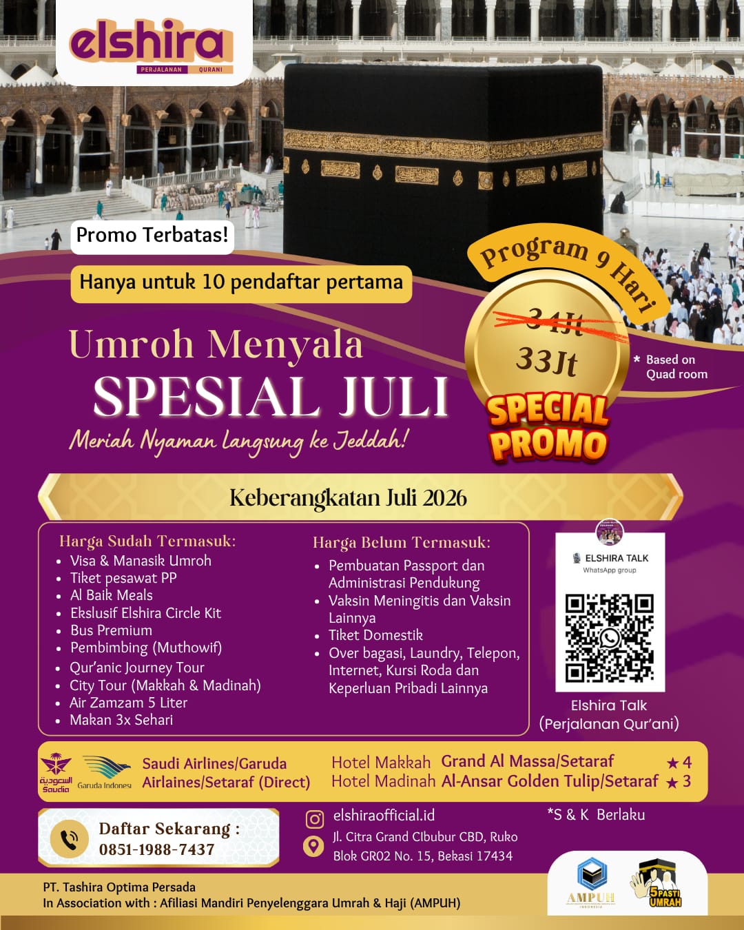 Umroh Plus Thaif 04 Ags