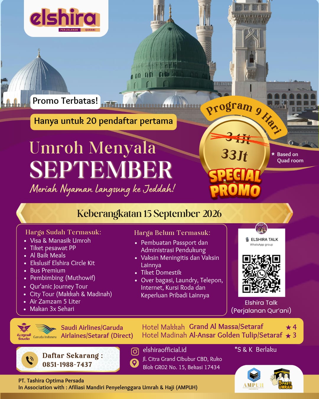 Umroh Plus Thaif 06 Ags